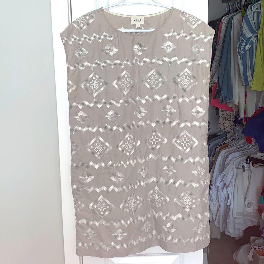 Wilfred Aritzia tunic dress